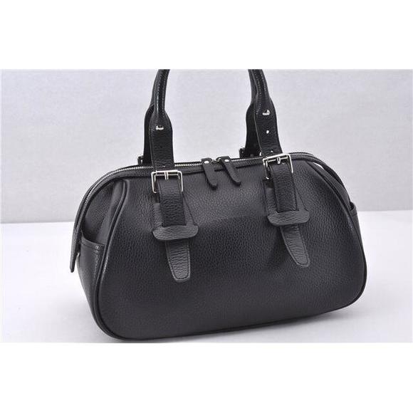 Auth Burberry Vintage Hand Boston Bag #74403B27B - Picture 13 of 15